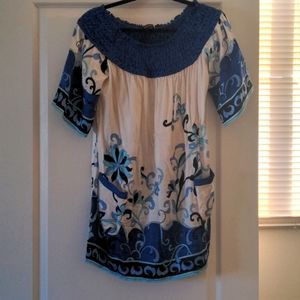 Bebe silk mini dress
